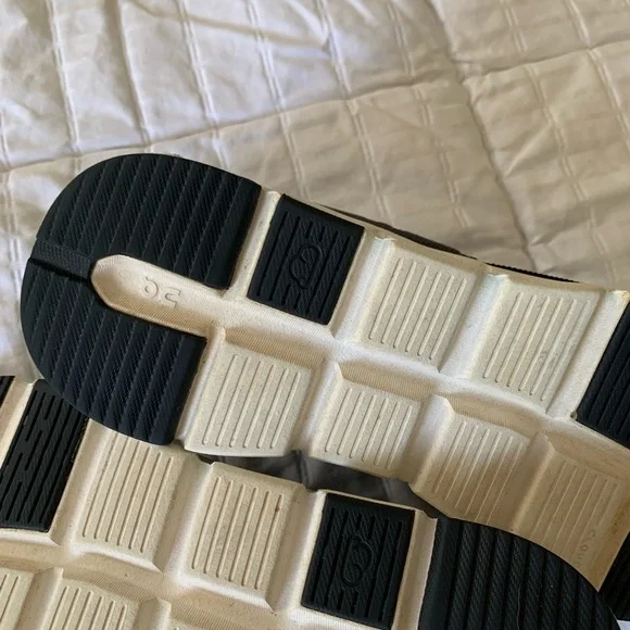 On Running women Black and White Sneakers - Picture 8 of 8